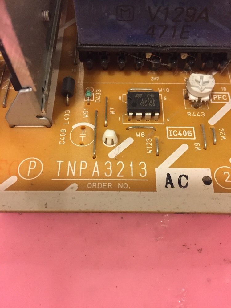 Changhong PT4208 POWER SUPPLY PART# TNPA3213 AB